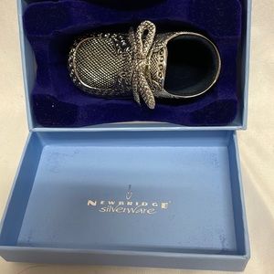 New bridge Silverware Silver Plated Baby Bootie